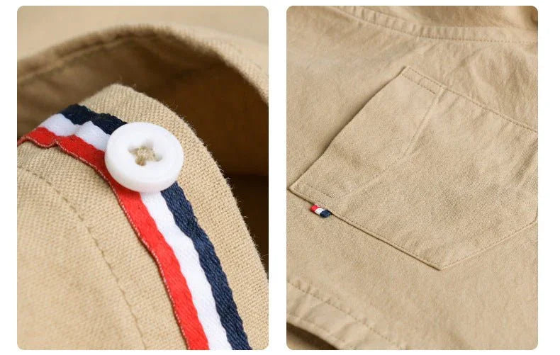 Classic Oxford Long Sleeve Shirt – British Style.