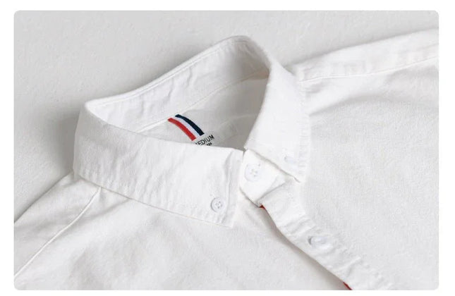 Classic Oxford Long Sleeve Shirt – British Style.