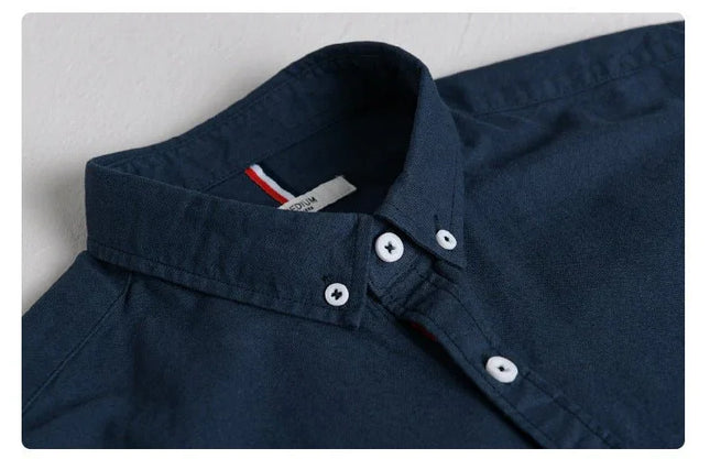 Classic Oxford Long Sleeve Shirt – British Style.