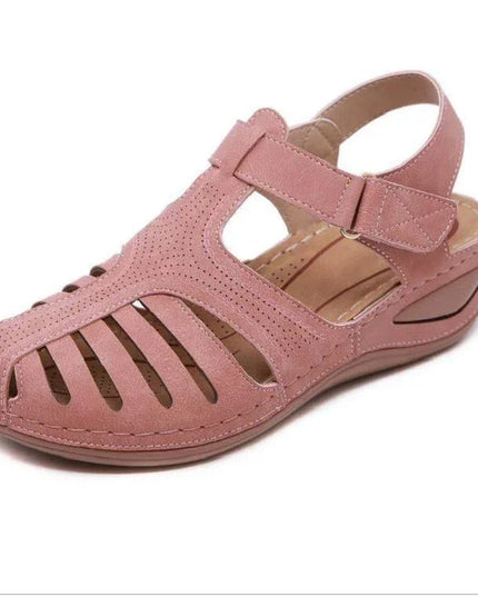 Classic Retro Wedge Sandals.