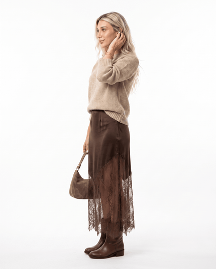 Cocoa Bloom Skirt - Everclothed™