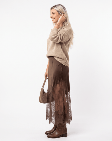 Cocoa Bloom Skirt - Everclothed™