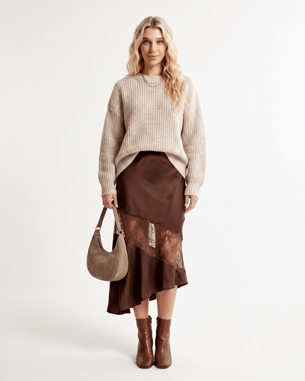 Cocoa Bloom Skirt - Everclothed™