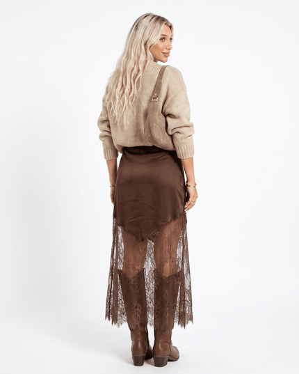 Cocoa Bloom Skirt - Everclothed™