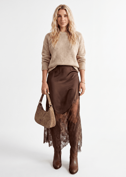 Cocoa Bloom Skirt - Everclothed™