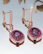 Rose Gold Purple Diamond