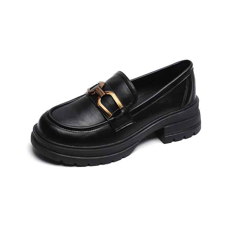 Comfort Thick Heel Pumps.