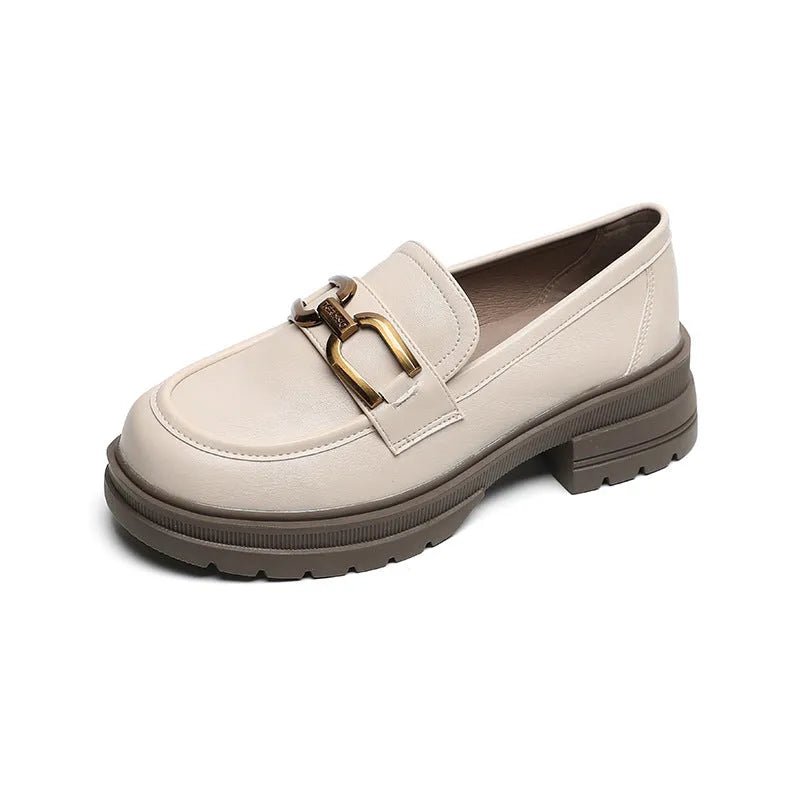 Comfort Thick Heel Pumps.