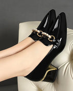 Black Pointed Toe