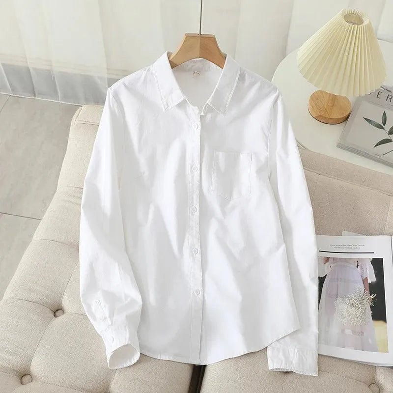 Cotton Oxford Shirt Autumn.