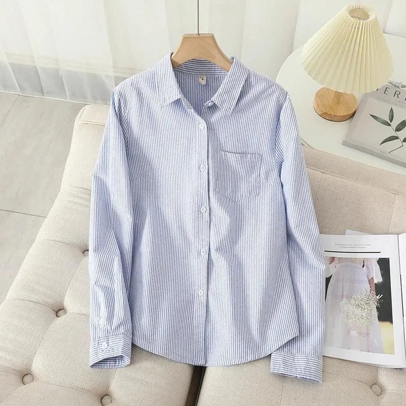 Cotton Oxford Shirt Autumn.