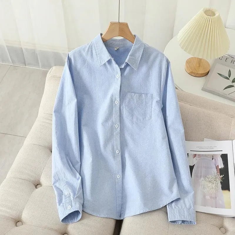 Cotton Oxford Shirt Autumn.