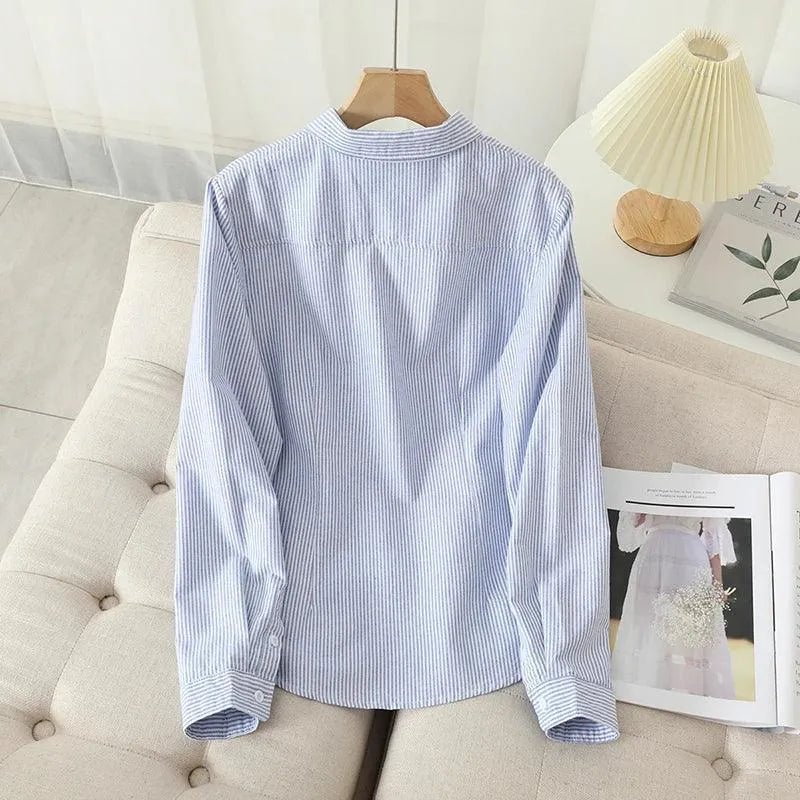 Cotton Oxford Shirt Autumn.