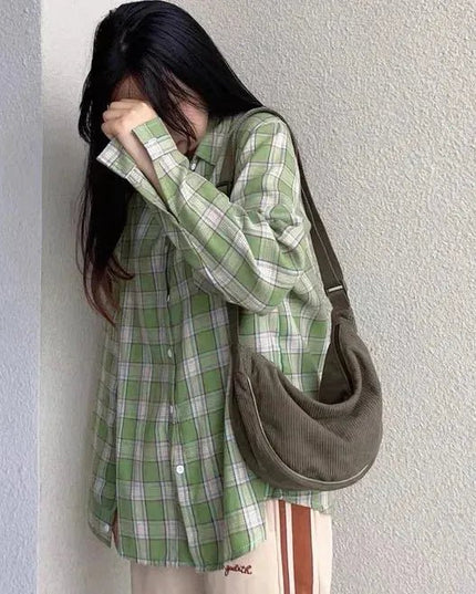 Crossbody Bag Casual Cloth Messenger.