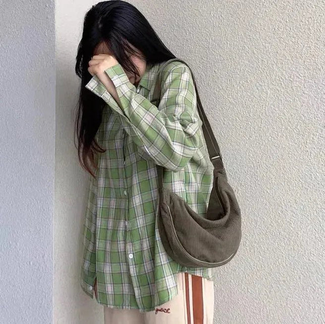 Crossbody Bag Casual Cloth Messenger.