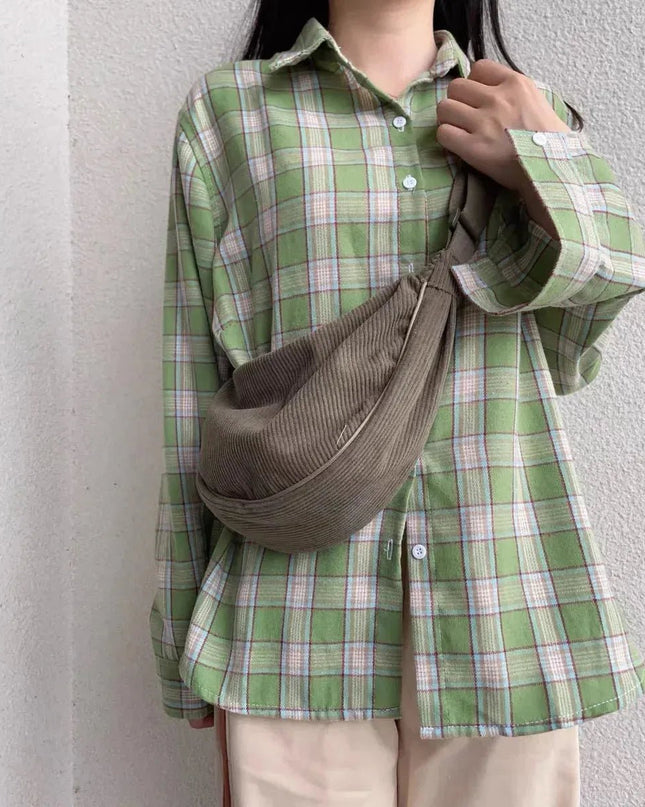 Crossbody Bag Casual Cloth Messenger.
