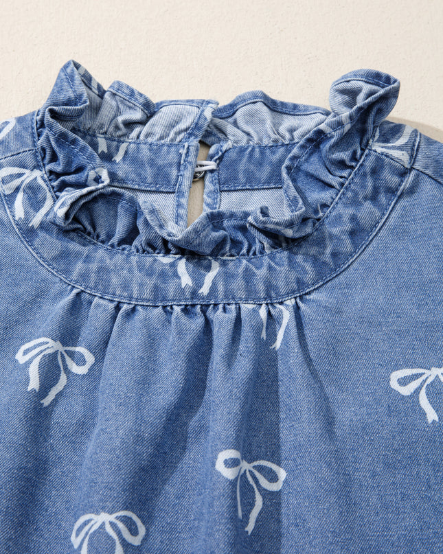 Denim Grace Top