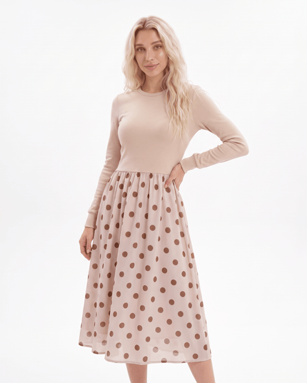 Dotelle Midi Dress - Everclothed™