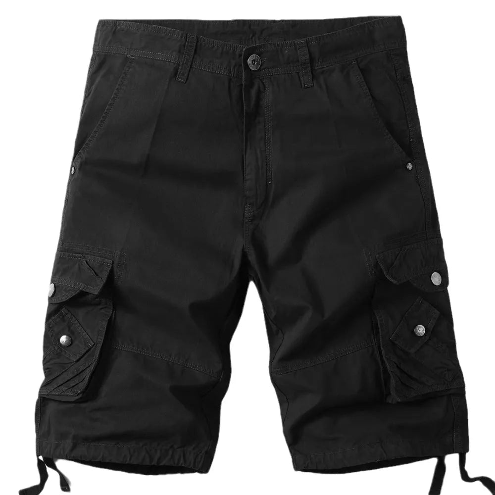 Durable Camouflage Cargo Shorts.