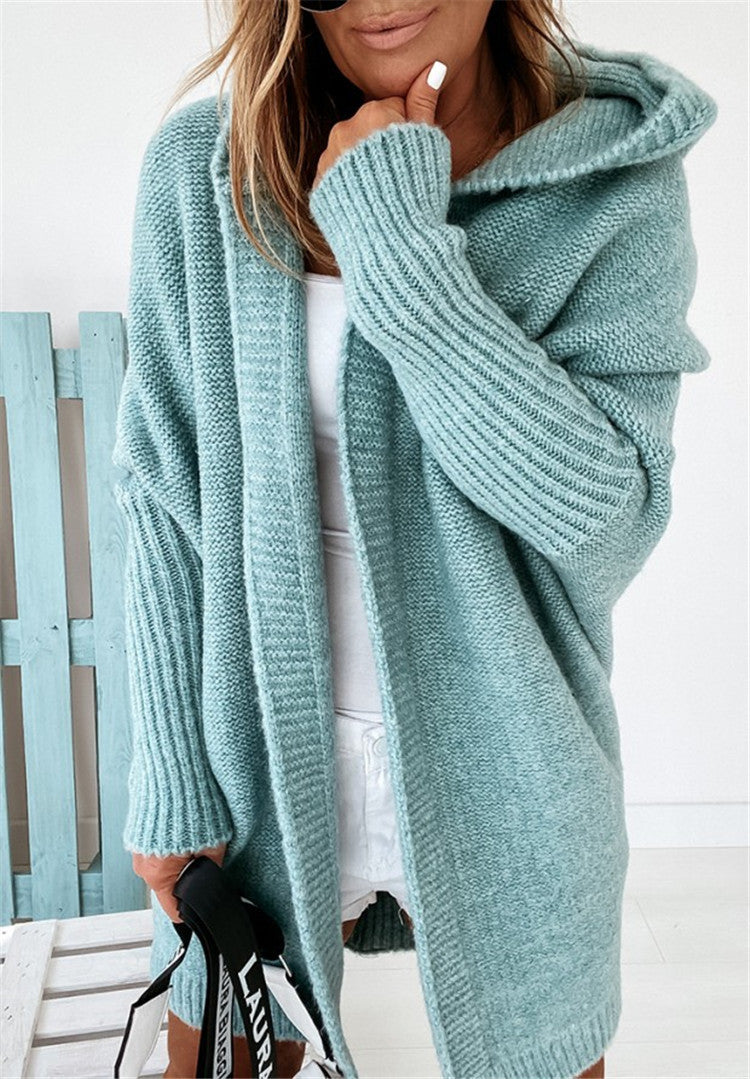 Casual Oversized Hooded Sweater