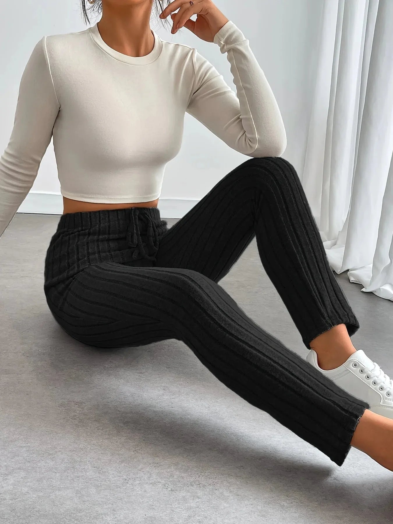 Tailored Drawstring Pants: Soft, Comfortable, and Stylish Fit - Everclothed™