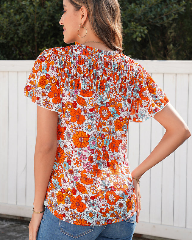 Sunset Bloom Blouse