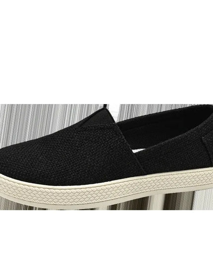 Easy slip on Linen Shoes – Canvas & Breathable Style.