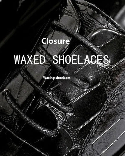 Elegant Height Increasing Leather Shoes.