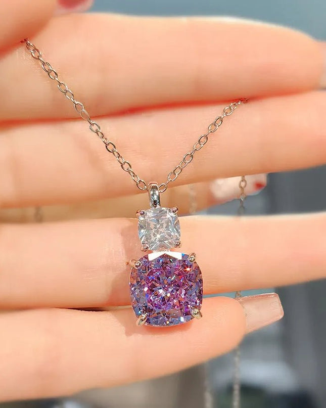 Elegant Ice Flower Diamond Choker.