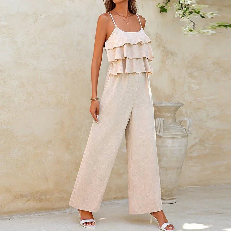Elegant Ruffle Strap.