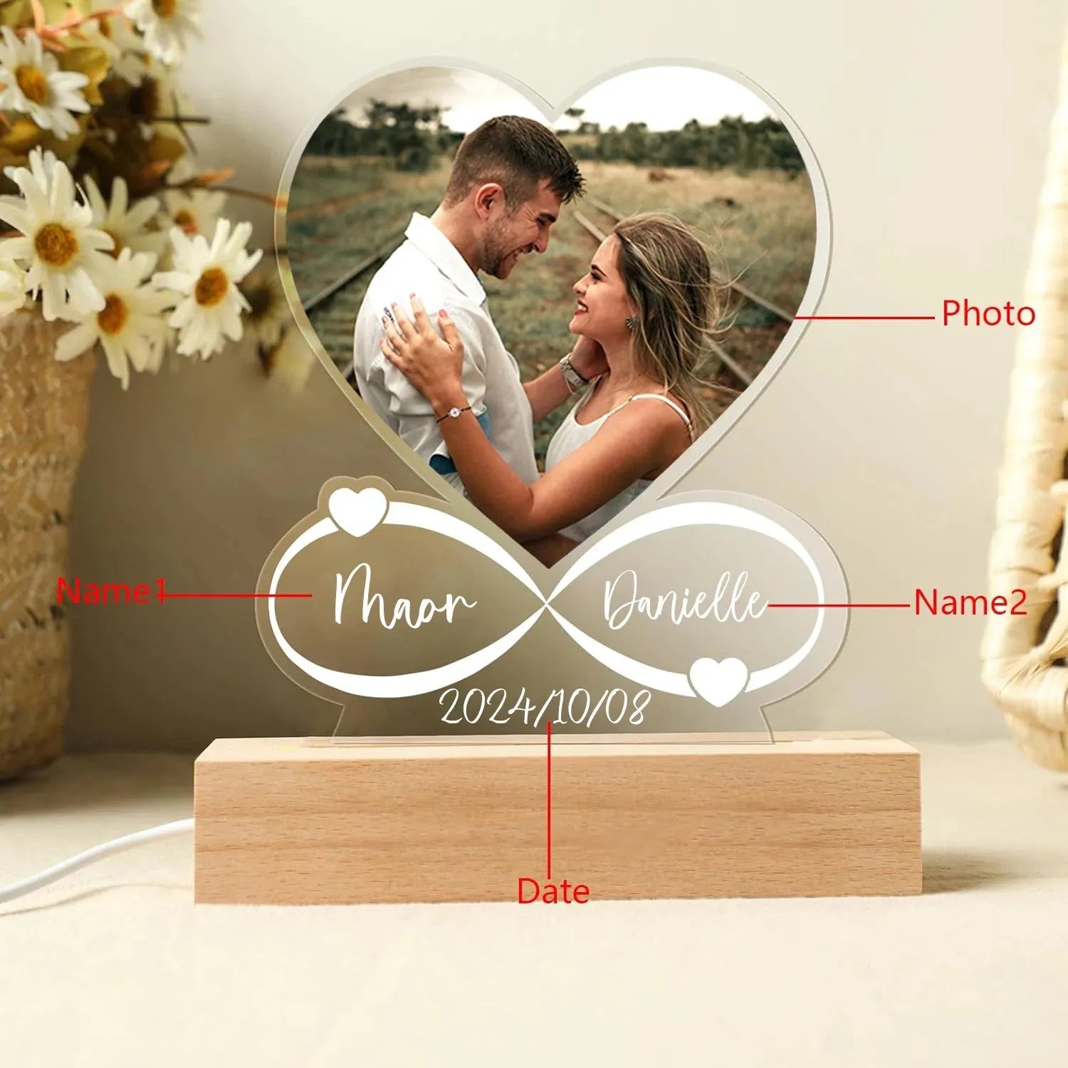 Engraved Anniversary Gifts for Couples.