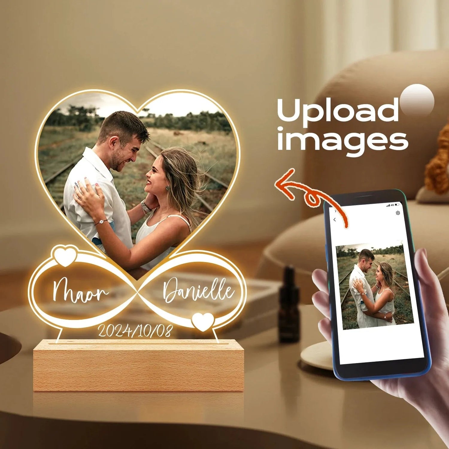 Engraved Anniversary Gifts for Couples.