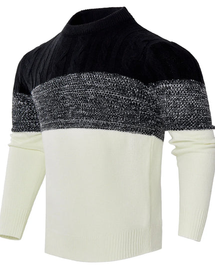 Casual Knit Pullover Sweater for Men