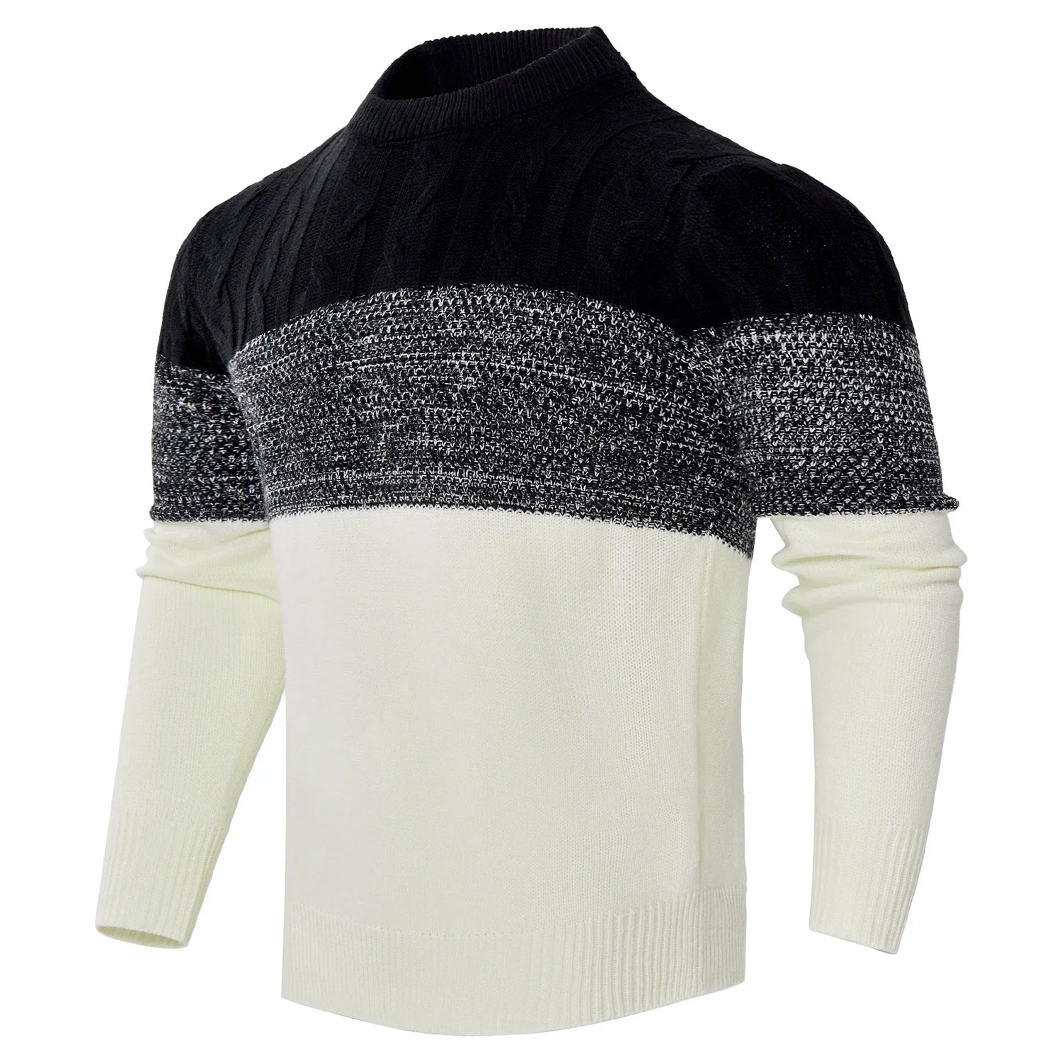 Casual Knit Pullover Sweater for Men
