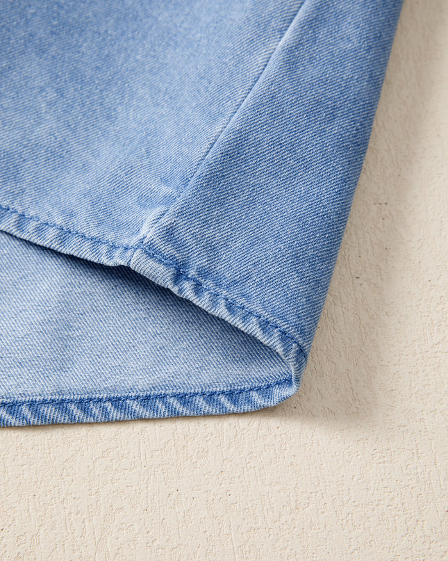 Denim Grace Top