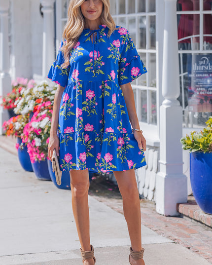 The Riviera Floral Dress