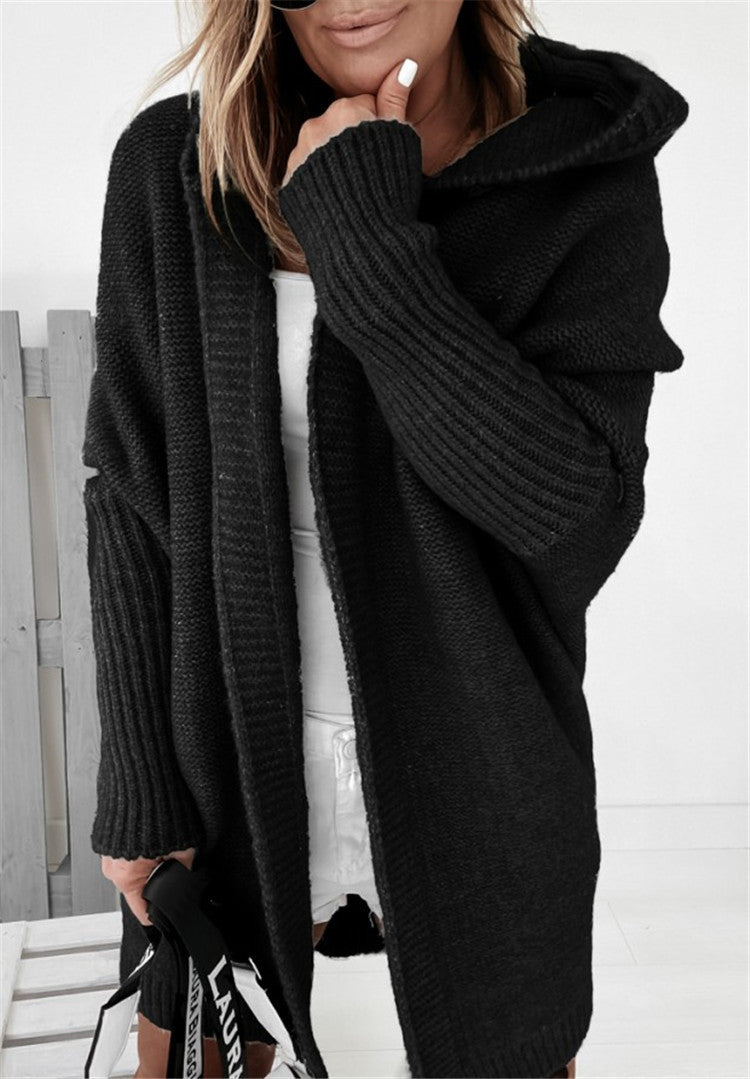 Casual Oversized Hooded Sweater