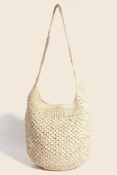 Fame Intricate Braided Hobo Shoulder Bag.