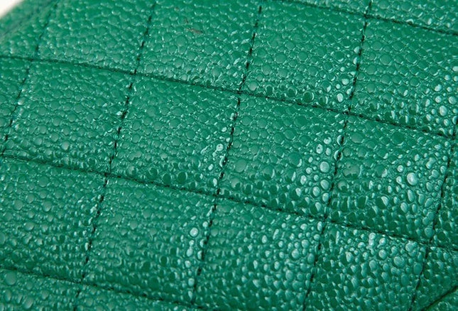 Close-up of a green textured surface with a grid pattern