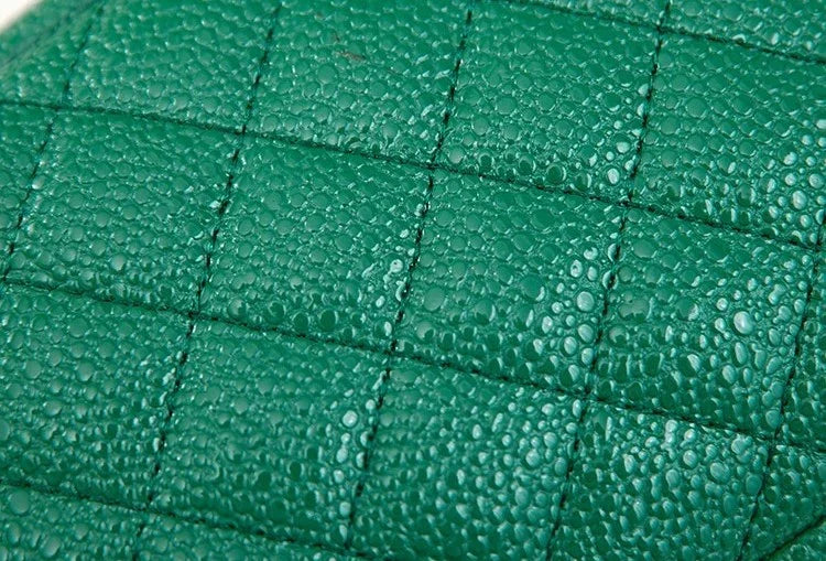 Close-up of a green textured surface with a grid pattern