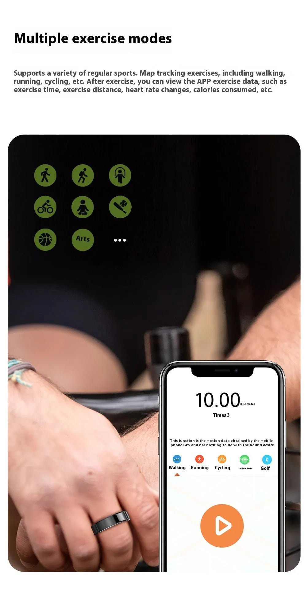 FitRing – Compact Health Tracker.