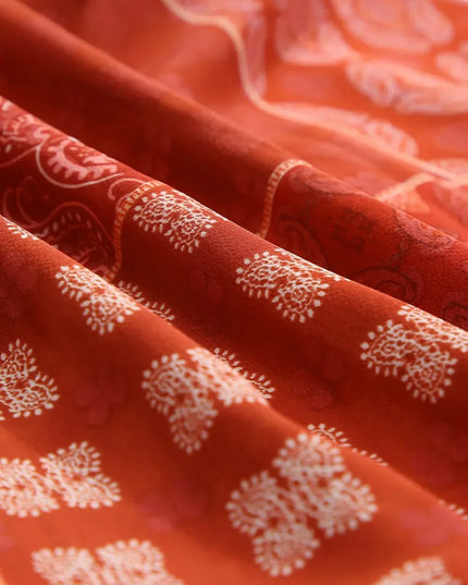 Floral Drawstring Midi Skirt.