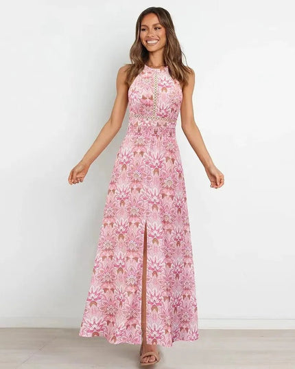 Flowy Printed Summer Dress.