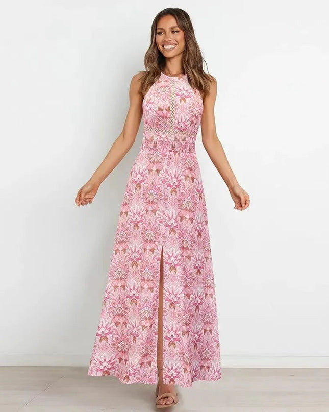 Flowy Printed Summer Dress.