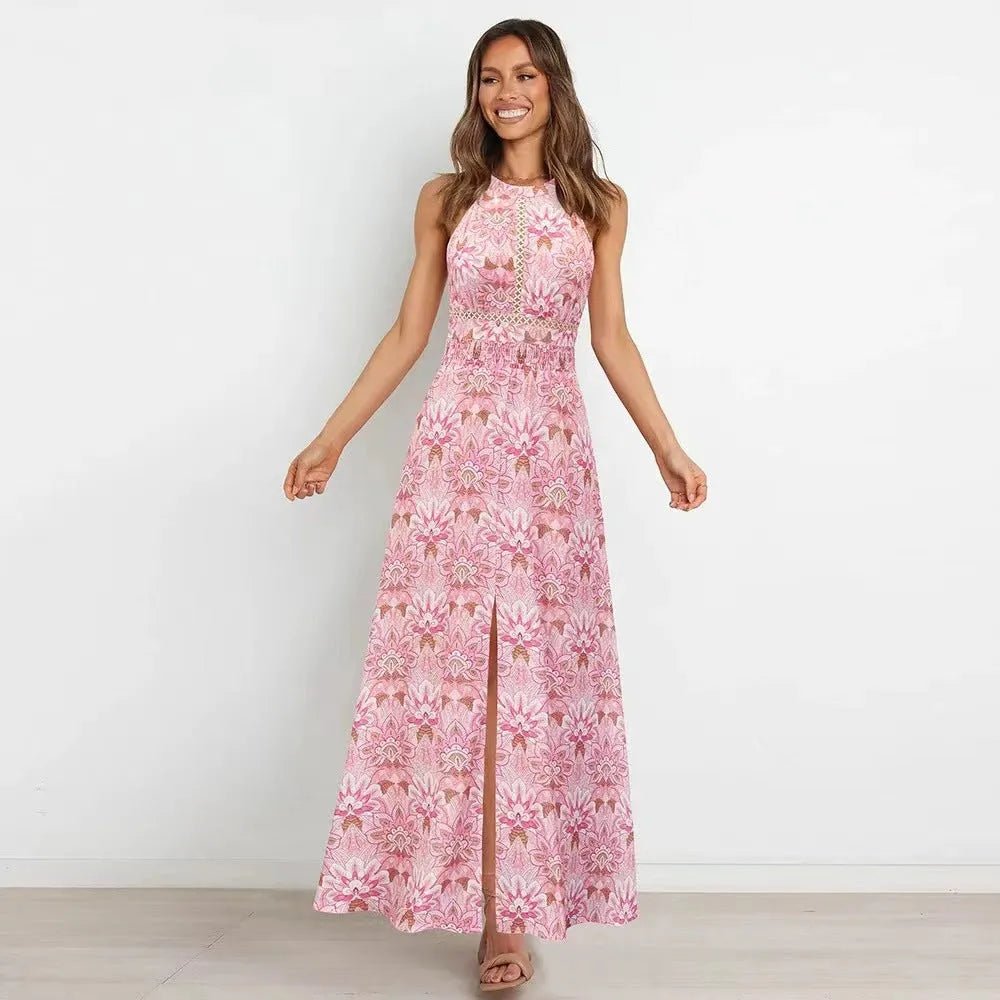 Flowy Printed Summer Dress.