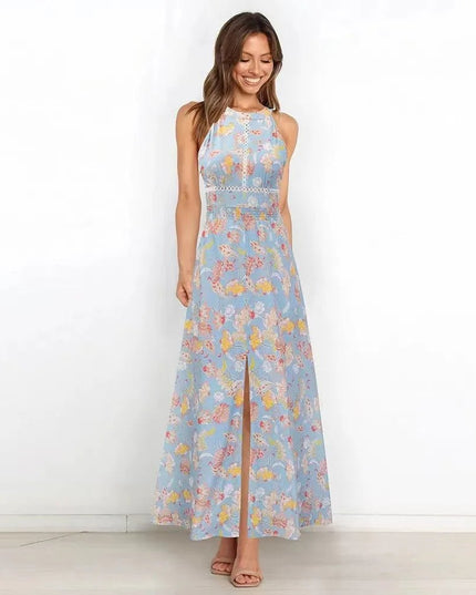 Flowy Printed Summer Dress.