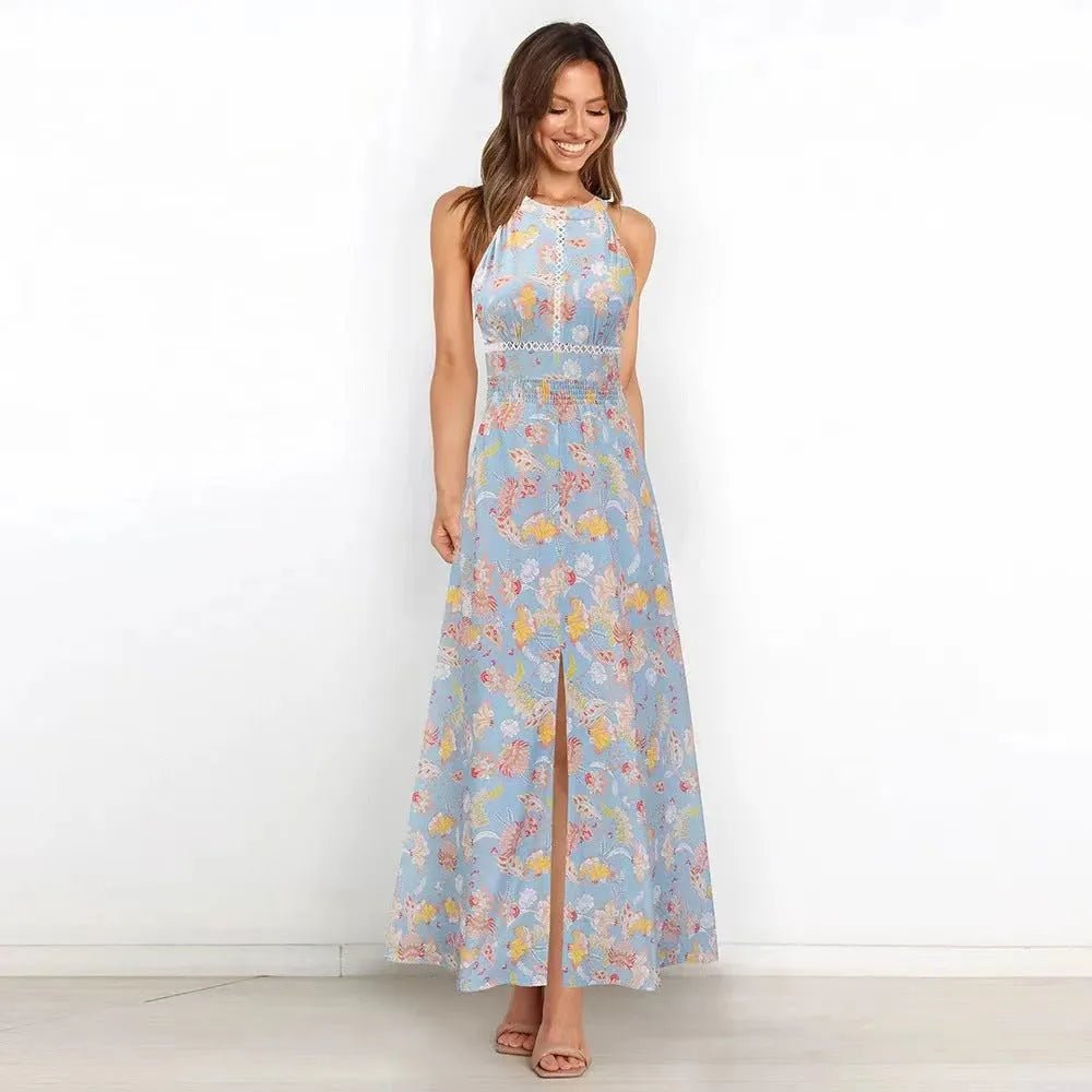 Flowy Printed Summer Dress.