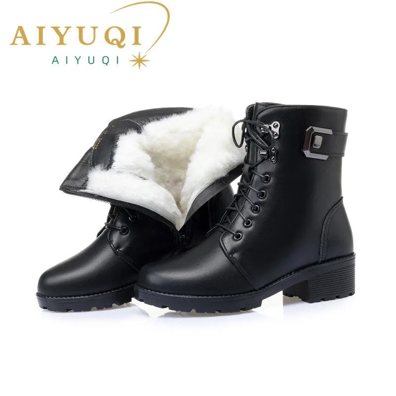 Genuine Leather New Wool Warm non slip - Everclothed™