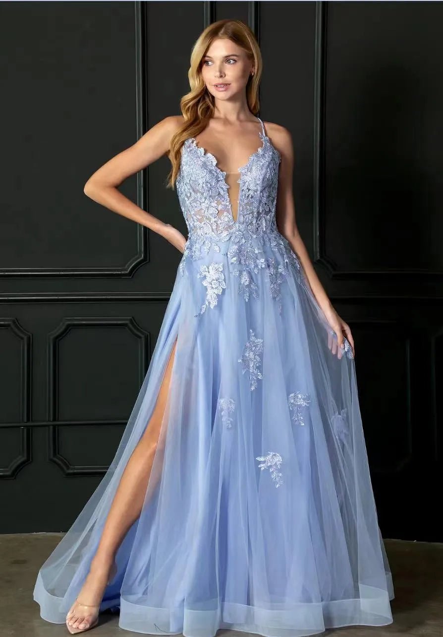 Glamorous Long Dance Dress for Evenings.