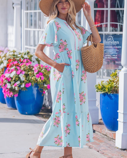 Hamptons Garden Maxi Dress - Everclothed™
